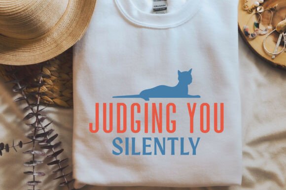 Judging You Silently Cat SVG
