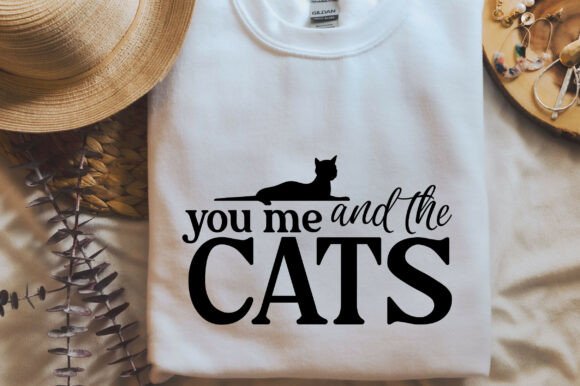 You Me and the Cats SVG PNG Cat SVG T-Sh
